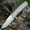 Wholesale 🌟 LionSTEEL ROK - Gray Sculpted Titanium (3.25" M390 Satin) ROKG 🔔