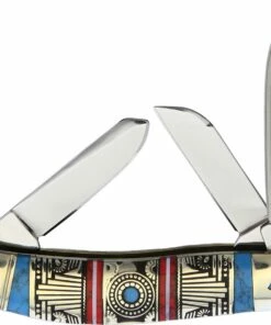 Budget ⭐ Rough Ryder Old Southwest Sowbelly Stockman (2.5" SS Clip) RR1753 ✔️