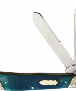 New 💯 Rough Ryder Trapper - Blue / Blk Bone (3.12" 440A) RR2115 🤩