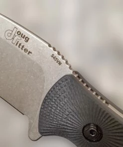 Wholesale ⌛ Doug Ritter Knives and Gear Doug Ritter RSK® Mk3-G2 - Knifeworks Exclusive - Black / Stonewashed CPM-S45VN 👍 -Automatic Knives shop RSK Mk3 G2 thumbramp 1200w 34855.1609966944