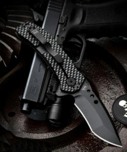 Best Pirce 👏 Hardcore Hardware Australia MILF Folder - Blk G10 (3.5" Blk Recurve) MILF-01 😀