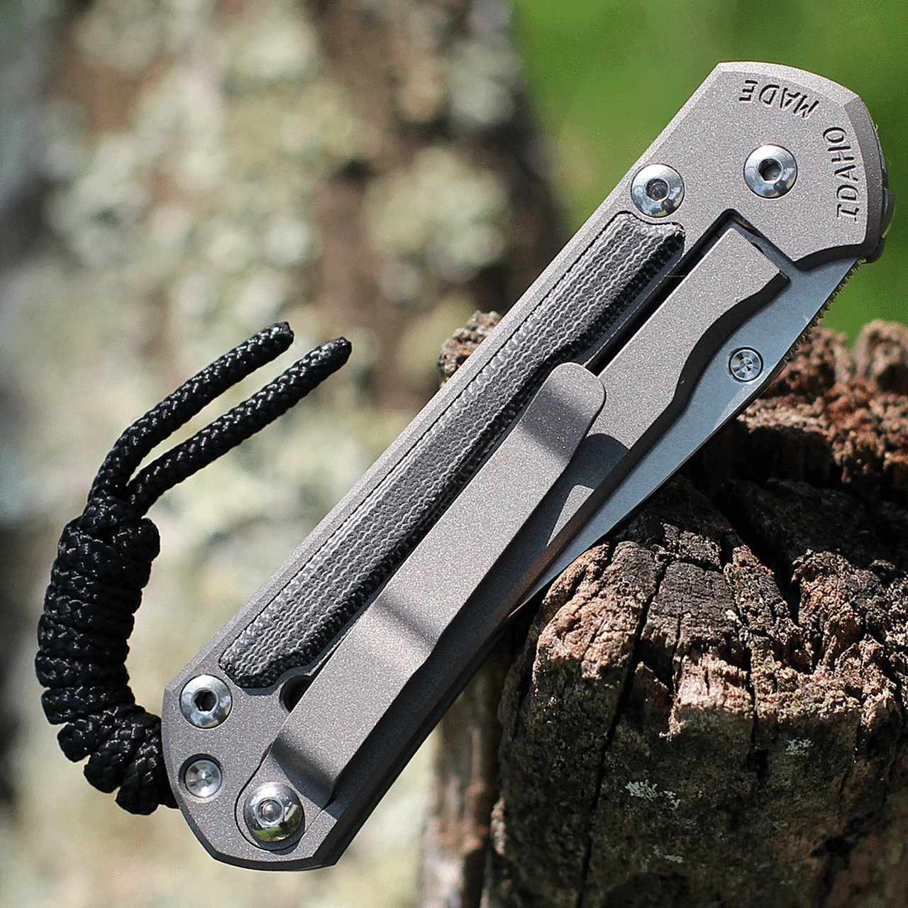 Budget 🧨 Chris Reeve Knives Small Sebenza 31, 2.99" S45VN Drop Point, Black Canvas Micarta Inlays (S31-1200) ✔️ 4 Budget 🧨 Chris Reeve Knives Small Sebenza 31, 2.99" S45VN Drop Point, Black Canvas Micarta Inlays (S31-1200) ✔️ - Image 4