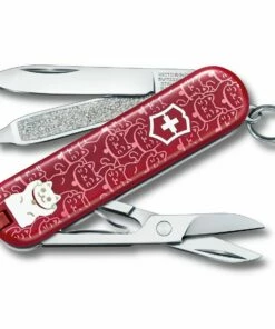 Best Sale 🤩 Victorinox Swiss Army Classic SD Limited Edition 2021 "Patterns of the World" - Lucky Cat - 0.6223.L2106 🔔
