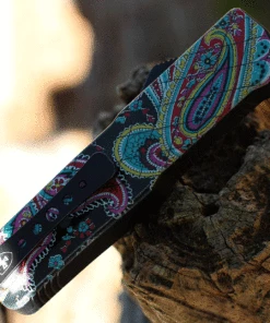 Best Pirce 🧨 Templar Knife Co. Templar Premium Lightweight Small OTF -Alum. Quilt (3" D2 Blk Drop Point) SA-QT-32-1 ✨ -Automatic Knives shop SAQT.1 31358.1635349274