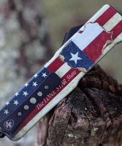 Hot Sale ⌛ Templar Knife Co. Templar Premium Lightweight Small OTF -Alum. Texan (3" D2 Blk Tanto) SA-TX-22-1 😀 -Automatic Knives shop SATX 53839.1634657341