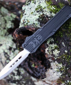 Flash Sale ⭐ CobraTec Knives SBCTK-1SDAGNS Small CTK-1 Black, 2.75" D2 Steel Dagger Blade, Black Aluminum Handle ✨