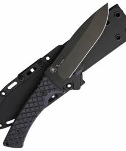 Best deal ⌛ Spartan Blades Damysus Fixed Blade 3BKBK, 5.5" 1095 Cro-Van Black Plain Blade, Black Micarta Handle 🛒 -Automatic Knives shop SBSL003BKBK 1 83219.1620327400