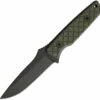 Best Pirce 🛒 Spartan Blades Alala Fixed Blade 4BKGR, 3.7" 1095 Cro-Van Black Plain Blade, Green Micarta Handle 🧨