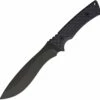 Cheap 🔔 Spartan Blades Machai Fixed Blade 2BKBK, 6.6" 1095 Cro-Van Black Plain Blade, Black Micarta Handle 🤩