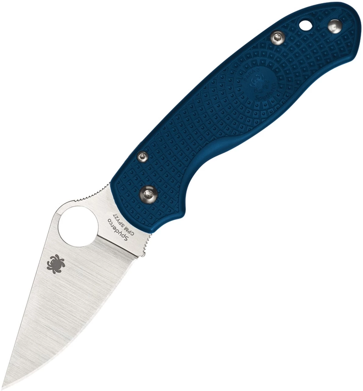 Budget 👏 Spyderco Knives Spyderco Para 3 Lightweight C223PCBL, 2.92" CPM SPY27 Satin Plain Blade, Blue FRN Handle 🎁 1 Budget 👏 Spyderco Knives Spyderco Para 3 Lightweight C223PCBL, 2.92" CPM SPY27 Satin Plain Blade, Blue FRN Handle 🎁