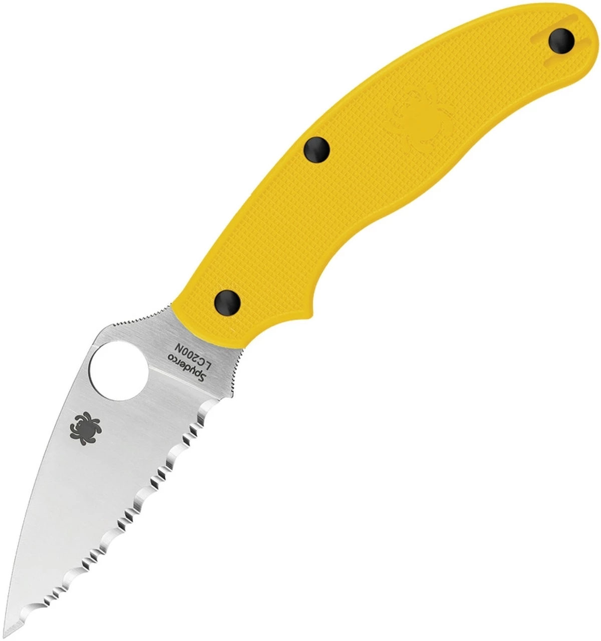 Hot Sale 👏 Spyderco Knives Spyderco UK Penknife Yellow Salt FRN (2.9" LC200N Serr) C94SYL ✔️ 1 Hot Sale 👏 Spyderco Knives Spyderco UK Penknife Yellow Salt FRN (2.9" LC200N Serr) C94SYL ✔️