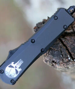 Cheap 👏 Templar Knife Co. Templar Knife Small OTF Fallen S-FL-23-2, 2.75" 440C Satin Tanto Blade, Aluminum Zinc Handle 👍 -Automatic Knives shop SFL HANDLE.1 11055.1604334954