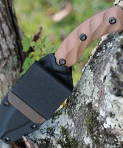 Buy 🔥 Southern Grind SG05070202 Jackal Fixed Blade Black Coated Drop Point Blade with Desert Tan Handle ⌛ -Automatic Knives shop SG05070202.2 49262.1631201332