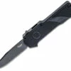 Best Pirce 🧨 Hogue SIG Sauer Compound Tactical OTF 36032, 3.5" S30V Gray Cerakote Finish Clip Point Plain Blade, Solid Black G-10 Handle 🌟