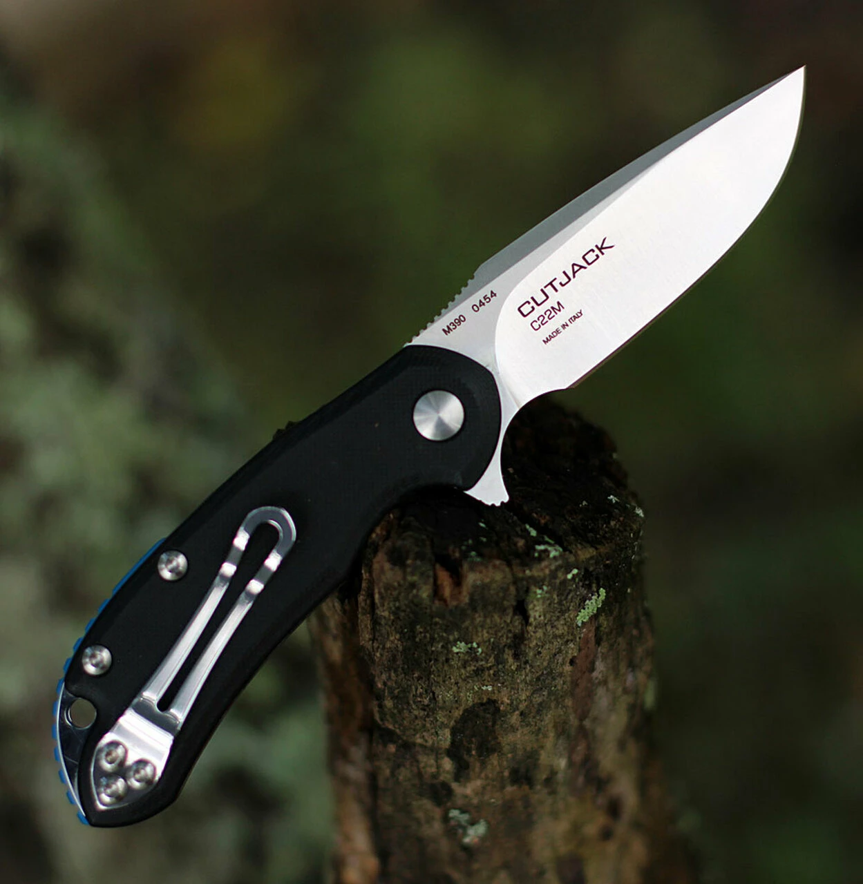 Outlet 🔥 Steel Will C22M-2BK Cutjack, 3" M390 Satin Plain Blade, Black G10 Handle ⭐ 2 Outlet 🔥 Steel Will C22M-2BK Cutjack, 3" M390 Satin Plain Blade, Black G10 Handle ⭐ - Image 2