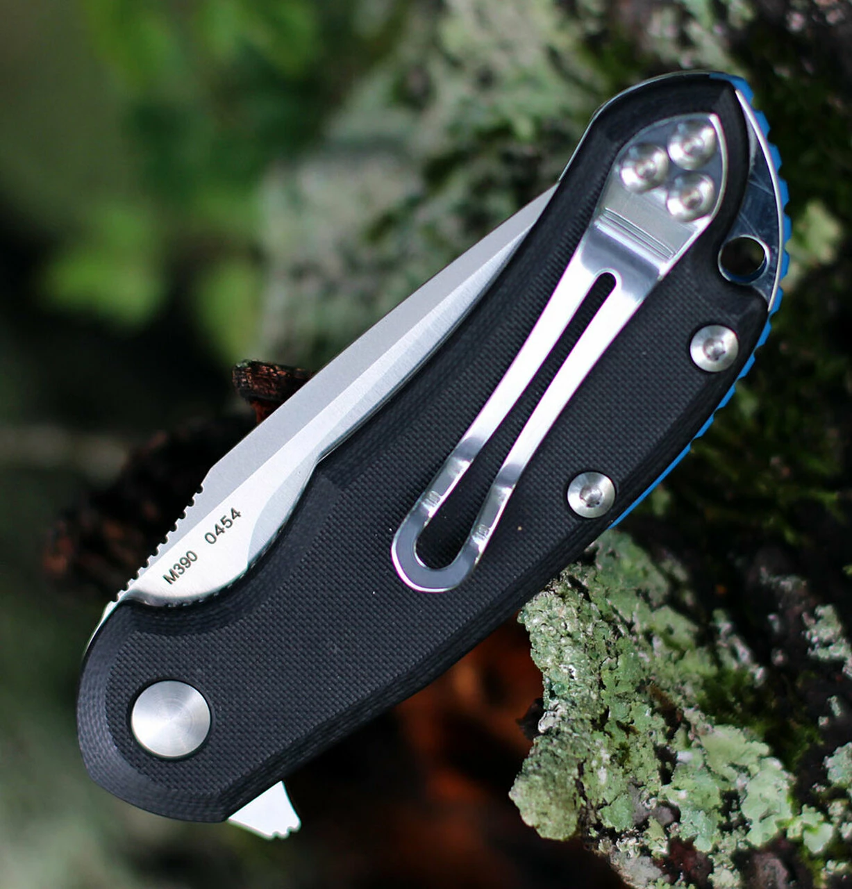 Outlet 🔥 Steel Will C22M-2BK Cutjack, 3" M390 Satin Plain Blade, Black G10 Handle ⭐ 4 Outlet 🔥 Steel Will C22M-2BK Cutjack, 3" M390 Satin Plain Blade, Black G10 Handle ⭐ - Image 4