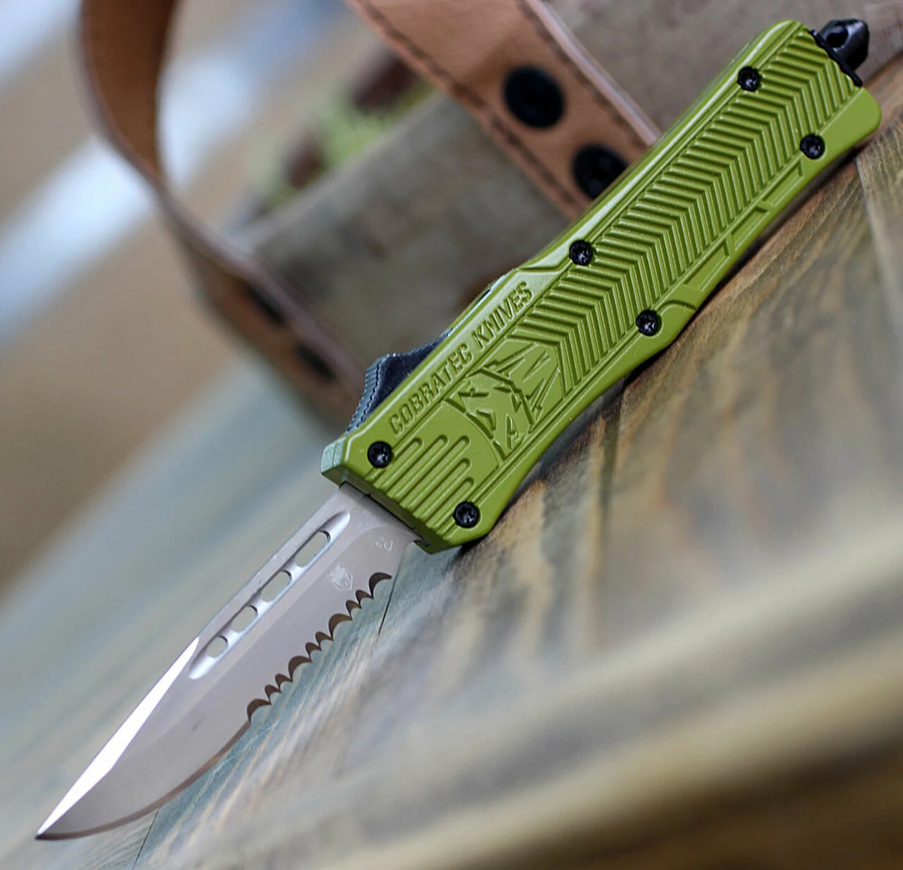 Coupon 🎉 CobraTec Knives SODCTK-1SDS Small CTK-1, 2.75" D2 Steel Drop Serrated Blade, OD Green Handle 🔔 1 Coupon 🎉 CobraTec Knives SODCTK-1SDS Small CTK-1, 2.75" D2 Steel Drop Serrated Blade, OD Green Handle 🔔