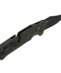 Coupon 🔔 SOG 11120357 Trident MK3 AT-XR 3.75" D2 Black Plain Edge, Olive Drab GRN Handles 👍 -Automatic Knives shop SOG11120357.6 68761.1589491150