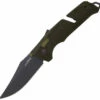 Coupon 🔔 SOG 11120357 Trident MK3 AT-XR 3.75" D2 Black Plain Edge, Olive Drab GRN Handles 👍