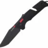Cheap 👍 SOG 11120457 Trident MK3 AT-XR 3.75 " D2 Tanto Plain Edge, Black and Red GRN Handles 🎁