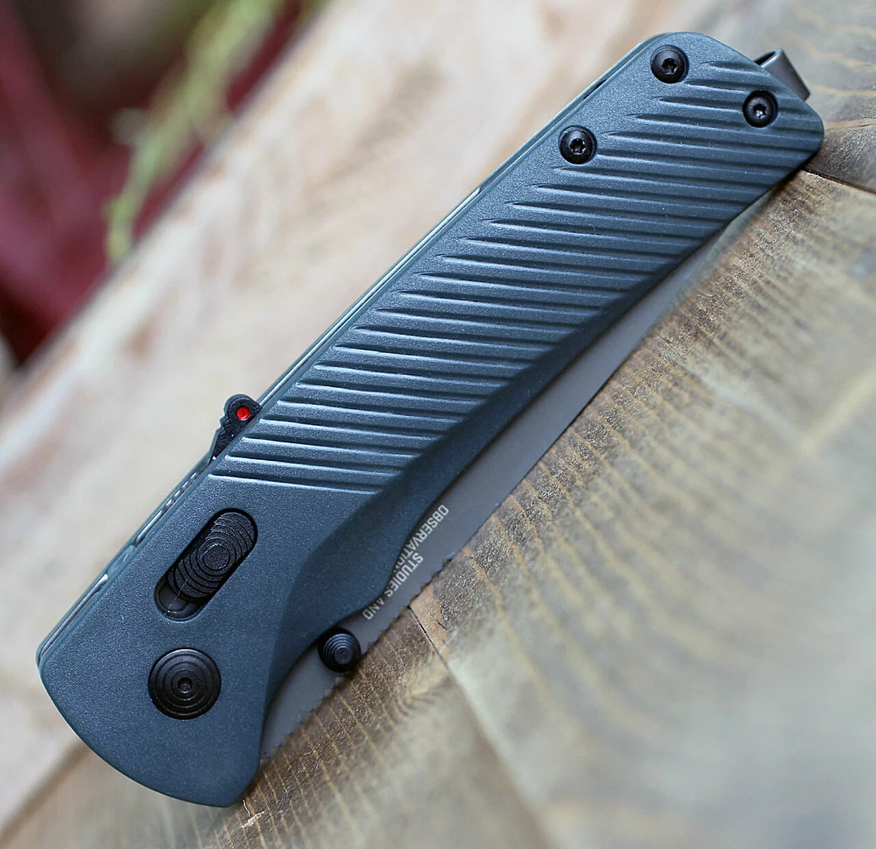 Outlet 💯 SOG 11108657 Flash MK3 AT-XR 3.45" D2 Partially Serrated Edge, Urban Grey GRN Handles 👏 3 Outlet 💯 SOG 11108657 Flash MK3 AT-XR 3.45" D2 Partially Serrated Edge, Urban Grey GRN Handles 👏 - Image 3