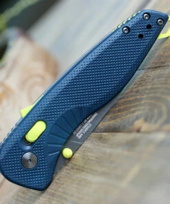 New 🤩 SOG 11410357 Aegis MK3 AT-XR 3.13" D2 Drop Point, Indigo and Acid GRN Handles 🤩 -Automatic Knives shop SOG11410357.10 00538.1591715642