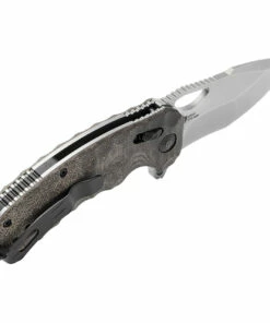 New 👏 SOG Kiku XR Folding Knife 3.03" CTS XHP Satin Blade, Natural Linen Micarta Handles 👏 -Automatic Knives shop SOG12270157.4 55088.1588793515