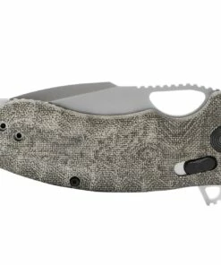 New 👏 SOG Kiku XR Folding Knife 3.03" CTS XHP Satin Blade, Natural Linen Micarta Handles 👏 -Automatic Knives shop SOG12270157.5 46550.1588793515