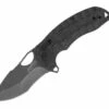 Wholesale 🎉 SOG Kiku LTE XR 12-27-04-57, 3.03" CTS-XHP Stainless Steel Black Plain Blade, Black Micarta Handles 🎉
