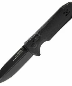 Best Pirce 🔥 SOG Pentagon XR - Blackout 12-61-01-41 , 3.6" CTS-XHP Black Spear Point Plain Blade, Black G-10 Handle 😍