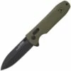 Best Sale 🌟 SOG Pentagon XR - OD Green 12-61-02-57, 3.6" CTS-XHP Black Spear Point Plain Blade, OD Green G-10 Handle 🔔
