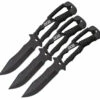 Best reviews of 👍 SOG Set of 3 Throwing Knives Black GRN (4.4" 420 SS) F041TN-CP 😍