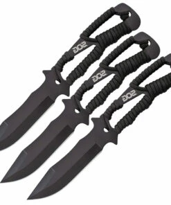 Best reviews of 👍 SOG Set of 3 Throwing Knives Black GRN (4.4" 420 SS) F041TN-CP 😍