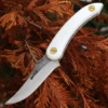 New 😍 Svord Knives Svord Amerikiwi Skinner - White (3.5" 15N20 Satin) AMKIW 🛒