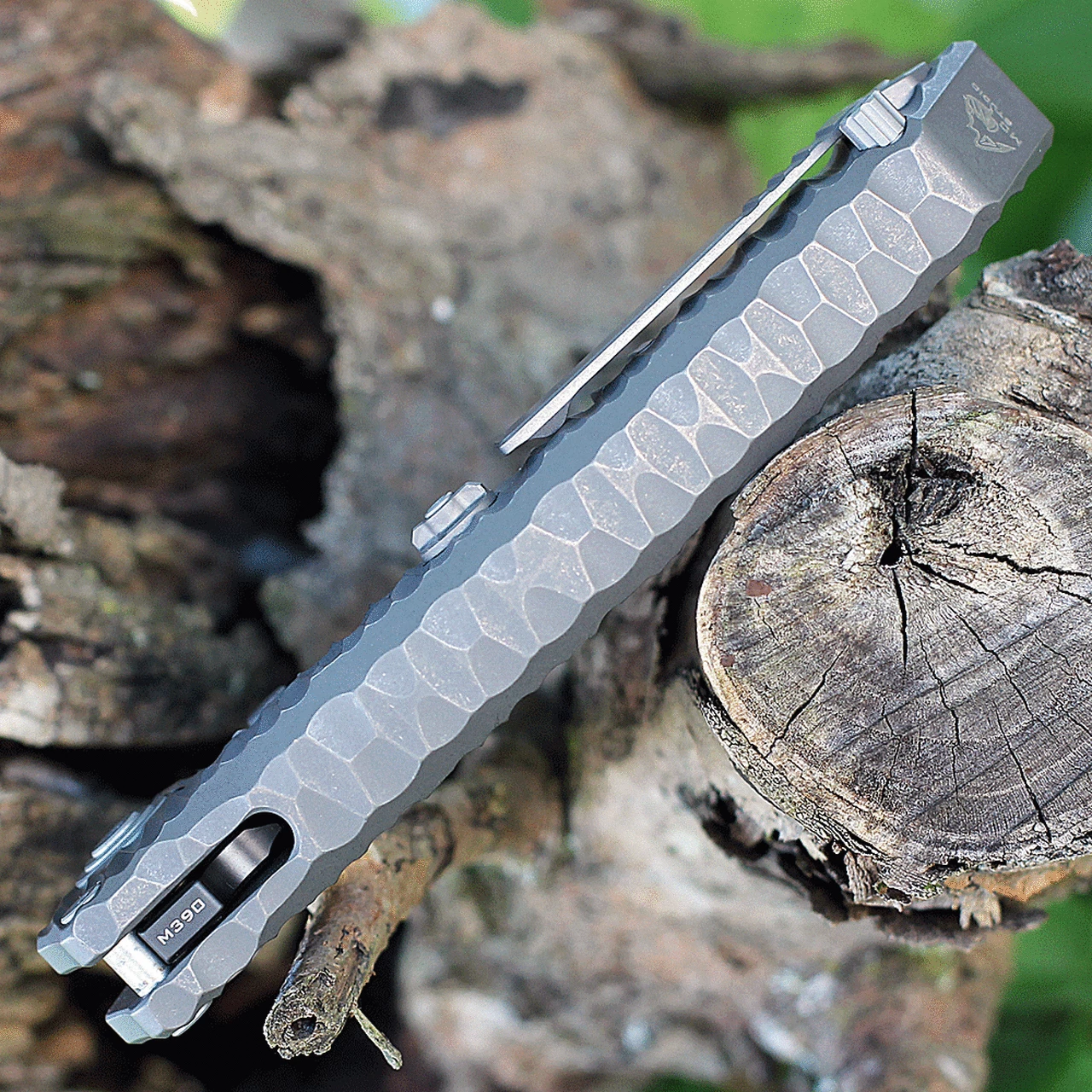 Cheap 👏 Maxace Knives Sandstorm Gray Integral Ti (4.25" M390 Black) MCS201 ⭐ 5 Cheap 👏 Maxace Knives Sandstorm Gray Integral Ti (4.25" M390 Black) MCS201 ⭐ - Image 5