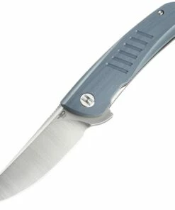 Best Sale ✔️ Bestech Knives Swift Linerlock G30E, 3.5" D2 Satin Plain Blade, Grey G10 Handle 😀