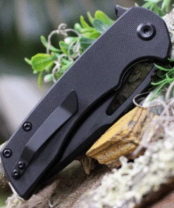 Hot Sale 🔥 Kansept Knives T1001A2 Kryo, 3.58" Black D2 Plain Blade, Black G10 Handle 👏 -Automatic Knives shop T1001A2.2 34898.1621437037