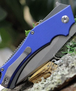 Deals 👏 Kansept Knives KT1008A3 Hellx, 3.60" D2 Stonewashed Blade, Dark Blue G10/ Gray Anodized SS Handle 🎁 -Automatic Knives shop T1008A3.2 06600.1621438362