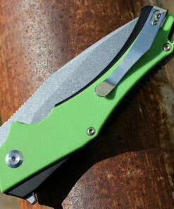 Best Pirce 👏 Kansept Knives Kansept Hellx - Lime Green G10 / Blk Stainless (3.6" D2 SW) T1008A5 👏 -Automatic Knives shop T1008A5.2 55322.1644962242