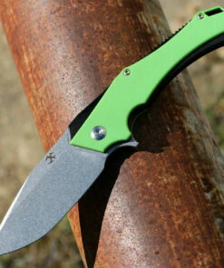 Best Pirce 👏 Kansept Knives Kansept Hellx - Lime Green G10 / Blk Stainless (3.6" D2 SW) T1008A5 👏
