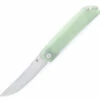 Top 10 ⭐ Kansept Knives Kansept Hazakura T1019C3, 3.54" 154CM Satin Plain Blade, Jade G-10 Handle 🧨
