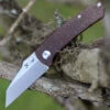 Budget 🛒 Kansept Knives T2015A5 Little Main Street Folding Knife, 2.25" 154CM Reverse Tanto Satin Plain Blade, Brown Micarta Handle ❤️