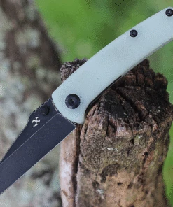 New 🎉 Kansept Knives Little Main Street K2015A7, 2.26" 154CM Black Plain Blade, Natural G-10 Handle ✔️