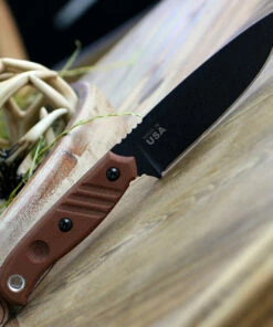 Best Sale 🎉 TOPS Knives TPBAJA-4.5R Baja 4.5 Reserve Edition 4.88" 1095 RC Black Traction Coating, Tan Canvas Micarta Handles, Brown Leather Sheath 🔥 9 Best Sale 🎉 TOPS Knives TPBAJA-4.5R Baja 4.5 Reserve Edition 4.88" 1095 RC Black Traction Coating, Tan Canvas Micarta Handles, Brown Leather Sheath 🔥 -Automatic Knives shop TPBAJA45R.1 36936.1591126126