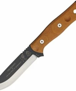 Best reviews of 👏 TOPS Knives BROS01 B.O.B. (Brothers of Bushcraft) Fieldcraft, 4.75" 1095 Plain Blade, Brown Canvas Micarta Handle, Black Kydex Sheath ❤️