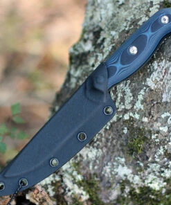 Budget 👍 Tops Knives Dicer 4 Steak Knife DCR4-01, 4.38" CPM S35VN Tumble Blade, Blue/Black G10 Handle 🎁 -Automatic Knives shop TPDCR401.2 29045.1604524198