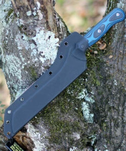 Best Sale 🌟 Tops Knives Dicer 7 Bread Knife DCR7-01, 7.63" CPM S35VN Tumble Blade, Blue/Black G10 Handle 🌟 -Automatic Knives shop TPDCR71.2 79957.1604523572