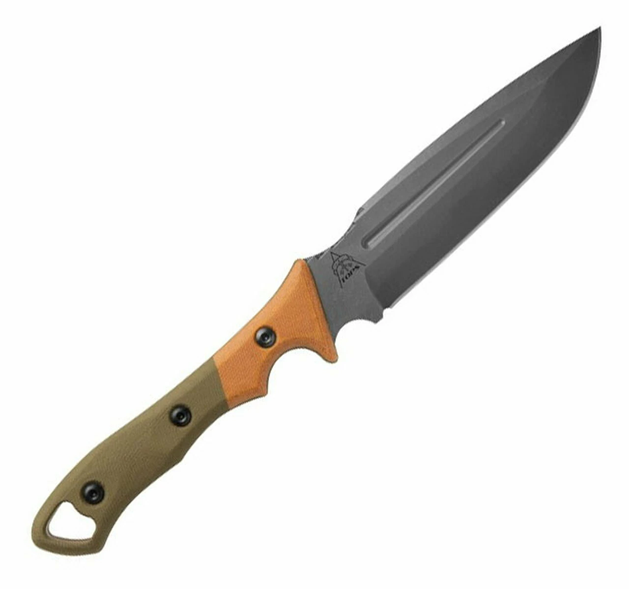 Cheap 🌟 TOPS KNIVES VTAC-01 Viking Tactics Norseman, 5.88" 1095 Acid Rain Blade, Tan & Green Canvas Micarta 👏 2 Cheap 🌟 TOPS KNIVES VTAC-01 Viking Tactics Norseman, 5.88" 1095 Acid Rain Blade, Tan & Green Canvas Micarta 👏 - Image 2