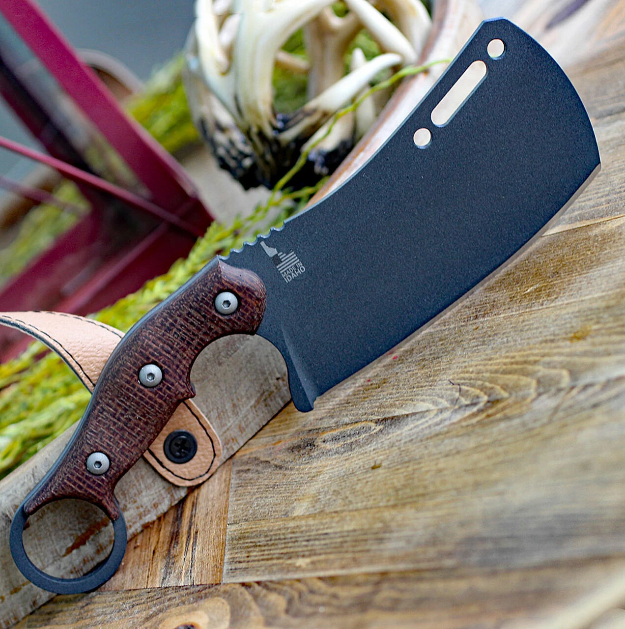 Cheapest โ TOPS Knives TFOR01 Tidal Force Karambit Cleaver 4.87" 1095 RC Tactical Gray Finish, Brown Burlap Micarta Handles, Kydex Sheath ๐งจ 2 Cheapest โ TOPS Knives TFOR01 Tidal Force Karambit Cleaver 4.87" 1095 RC Tactical Gray Finish, Brown Burlap Micarta Handles, Kydex Sheath ๐งจ - Image 2