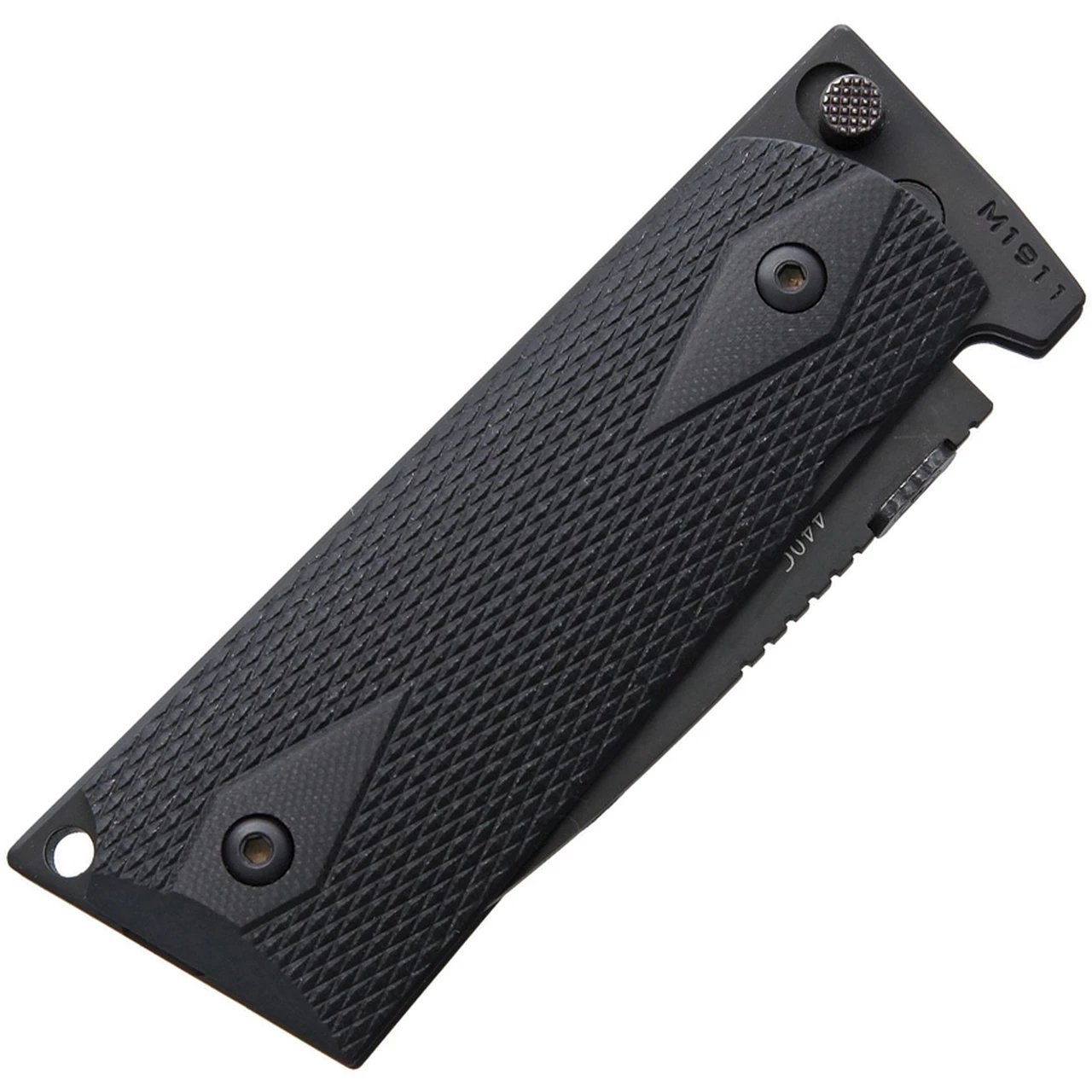 Hot Sale 💯 Ultimate Equipment M1911 Hammerhead UESKGB, 3.5" 440C Stainless Steel Black Plain Blade, Black Checkered G-10 Handle ❤️ 2 Hot Sale 💯 Ultimate Equipment M1911 Hammerhead UESKGB, 3.5" 440C Stainless Steel Black Plain Blade, Black Checkered G-10 Handle ❤️ - Image 2